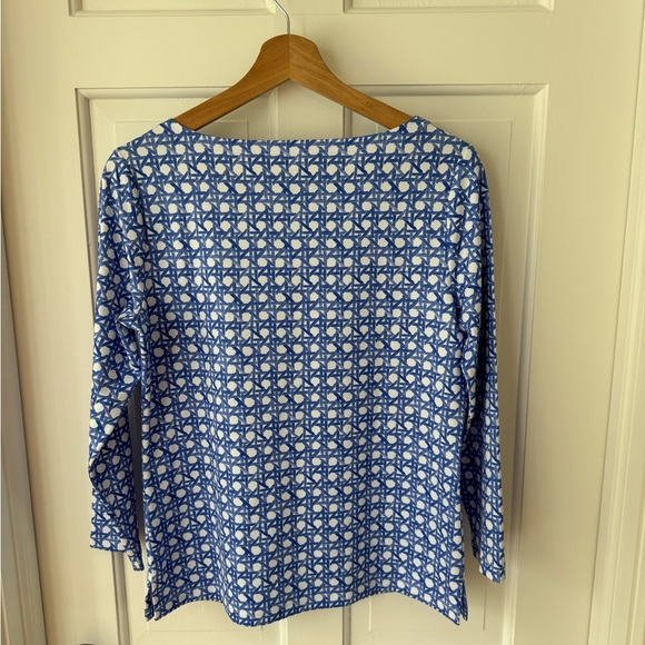 Vineyard Vines printed simple boatneck tee - S - Picture 5 of 14